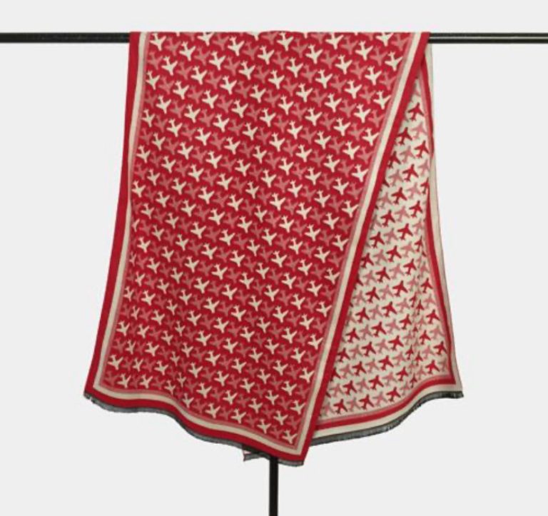 Airplane Wrap Around Scarf - Image 4